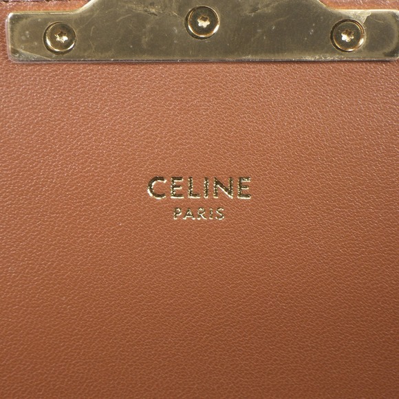 Celine Classic Triomphe Bag Canvas Tan - Picture 11 of 16